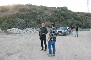 Erzin Kaymakamı Akpınar, organize sanayi bölgesindeki çalışmaları inceledi
