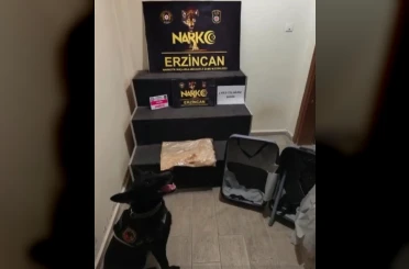 Erzincan’da 1 kilo 725 gram eroin ele geçirildi, 1 şüpheli tutuklandı 