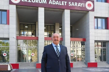 Erzurum Adliyesi’nde vefa dolu veda: 45 yıllık hizmetin ardından emekliye ayrıldı 
