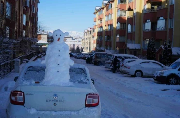 Erzurum baharı beklerken kışı yaşıyor 