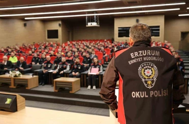 Erzurum Emniyeti’nde "Okul Polisi" zirvesi 
