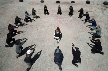 Erzurum Emniyeti’nden nefes kesen eğitim 