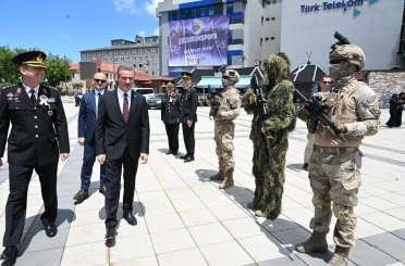 Erzurum’da jandarmanın 187. yılına özel tanıtım standı 