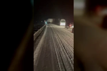 Erzurum’da kar yağışı hayatı olumsuz etkiliyor 