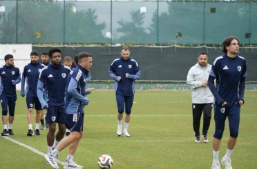 Erzurumspor FK, Vanspor FK maçının hazırlıklarını sürdürdü 