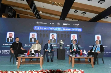 Erzurumspor’un başarı hikâyesi KUDAKAF’26’da gençlerle buluştu 