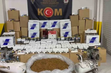 Eskişehir’de 315 kilogram kaçak tütün ele geçirildi 