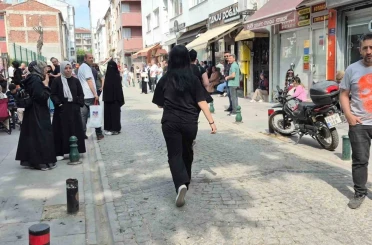Eskişehir’de bir öğrenci LGS’ye son anda yetişti 