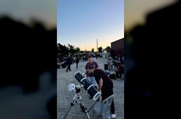 Eskişehir’de gökyüzü heyecanı: Vatandaşlar gezegenleri yakından gözlemledi 