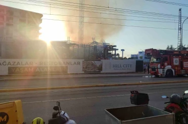 Eskişehir’de inşaatta çıkan yangın kontrol altına alındı 