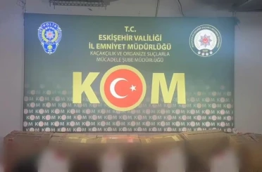 Eskişehir’de kaçak alkol operasyonu 