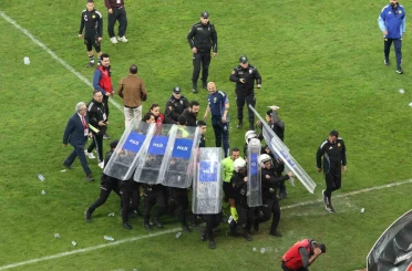 Eskişehir’de play-off mücadelesi olaylı bitti 