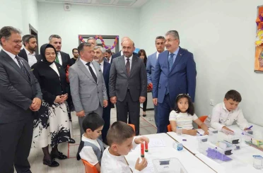 Eskişehir’de Zübeyde Hanım Özel Eğitim Anaokulu’nun yeni binası törenle açıldı 