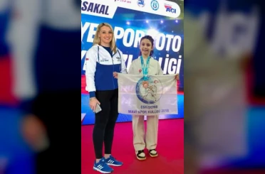 Eskişehir’den katıldığı karate şampiyonasında Türkiye 3’üncüsü oldu 