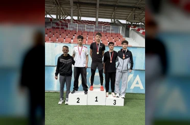 Eskişehirli atletler Konya’dan madalya ile döndü 