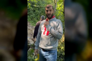 Eşyaları dere kenarında bulunan şahıs için arama çalışması başlatıldı 