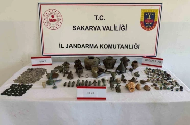 Evini kaçak müzeye dönüştüren şahıs yakalandı 