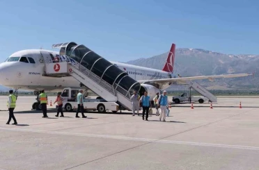 Eylül ayında Erzincan Yıldırım Akbulut Havalimanı’nda 49 bin 906 yolcuya hizmet verildi 
