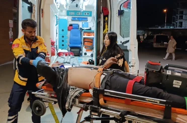 Feci kazada yaralanan motosiklet sürücüsü, hayatını kaybetti 