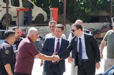 Feke’de projeler sahada değerlendirildi, esnafın talepleri dinlendi
