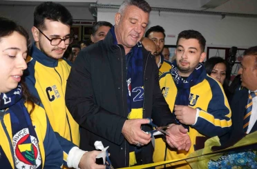 Fenerbahçe Başkanı Saran, Alanya’da kütüphane açılışına katıldı 