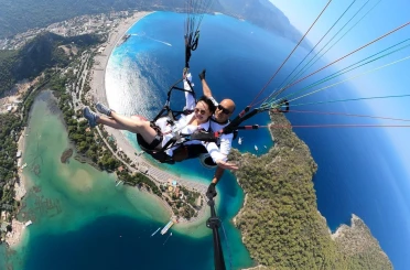 Fethiye’de 7 günde 8 bin 435 kişi yamaç paraşütü yaptı 