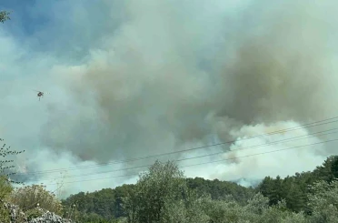 Fethiye’de orman yangınını söndürmek için ekipler seferber oldu 