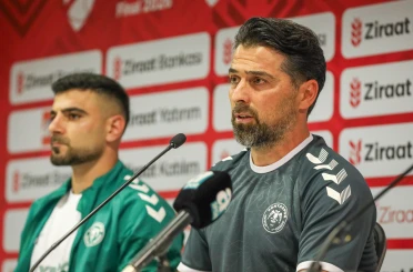 Finalistler soruları cevaplandırdı! Konyaspor kupayı şehre getirmek istiyor!