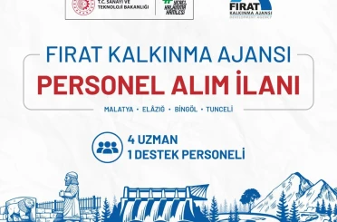 Fırat Kalkınma Ajansı personel alımı yapacak 