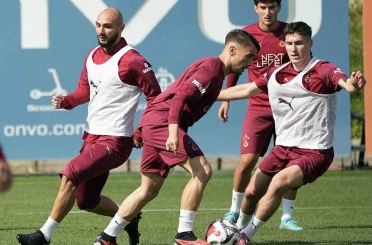 Galatasaray, Beşiktaş derbisinin hazırlıklarına başladı 
