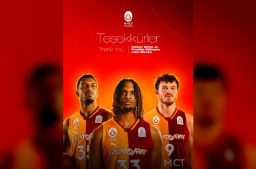 Galatasaray Erkek Basketbol Takımı’nda 3 oyuncuyla yollar ayrıldı 