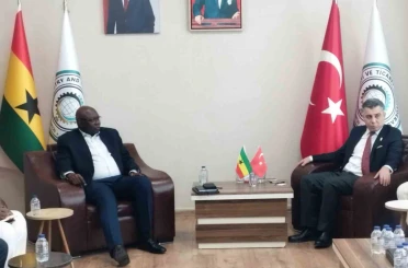 Gana Cumhuriyeti Yatırım Kurulu Başkanı ve heyeti Ankara’da 
