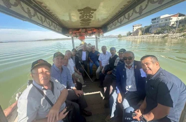 Gazi ve şehit yakınları, Gölyazı’ya hayran kaldı 