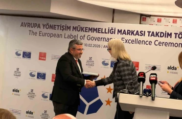 Gaziantep Büyükşehir’e Avrupa’dan yönetişim ödülü 