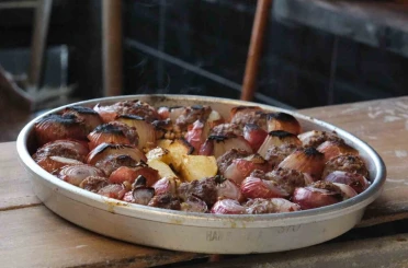 Gazianteplilerin doğal antibiyotiği soğan kebabı 
