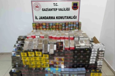 Gaziantep’te 1,8 milyon TL değerinde kaçak ürün ele geçirildi: 1 gözaltı 