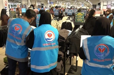 Gaziantep’te 250 yetim çocuğa kışlık yardım 