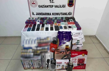 Gaziantep’te 2,8 milyon TL’lik kaçak ürün ele geçirildi 