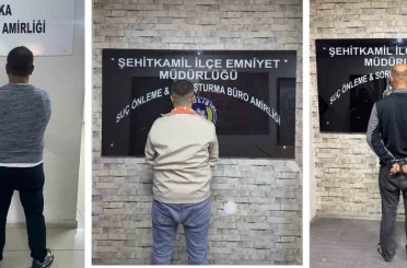Gaziantep’te aranan 3 şahıs yakalandı 