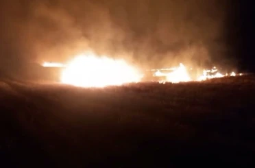 Gaziantep’te arazi yangını söndürüldü 