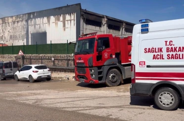 Gaziantep’te mobilya fabrikasındaki yangın söndürüldü 