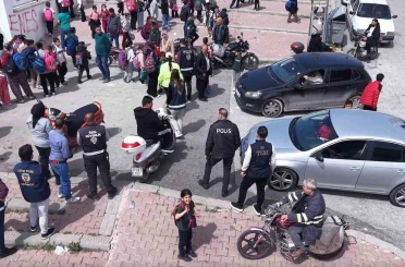 Gaziantep’te okul çevrelerinde dron destekli sıkı denetim 