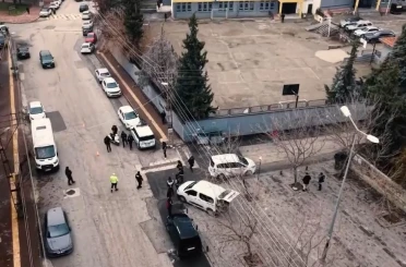 Gaziantep’te okul çevrelerinde huzur-güven uygulaması 