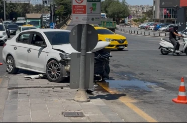 Gaziantep’te zincirleme kaza: 3 araç hasar gördü 