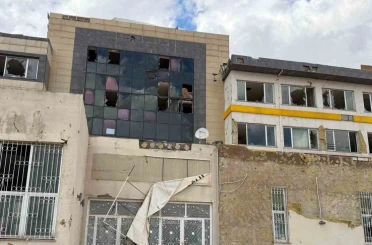 Gaziantep’teki ’süper hücre’ okulda ağır hasara neden oldu 
