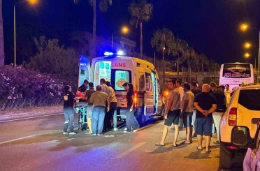 Gazipaşa’da aracın çarptığı yaya yaralandı 