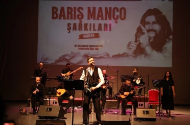 Gebze’de Barış Manço eserleriyle anıldı 