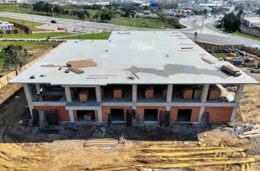 Gebze’de yeni itfaiye binasında çalışmalar yüzde 60’a ulaştı 