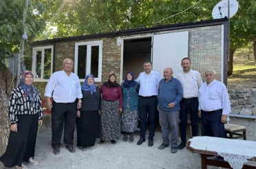 Gediz Belediyesi mağdur vatandaşların yanında 