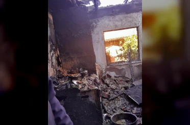 Gediz’de korkutan yangın
